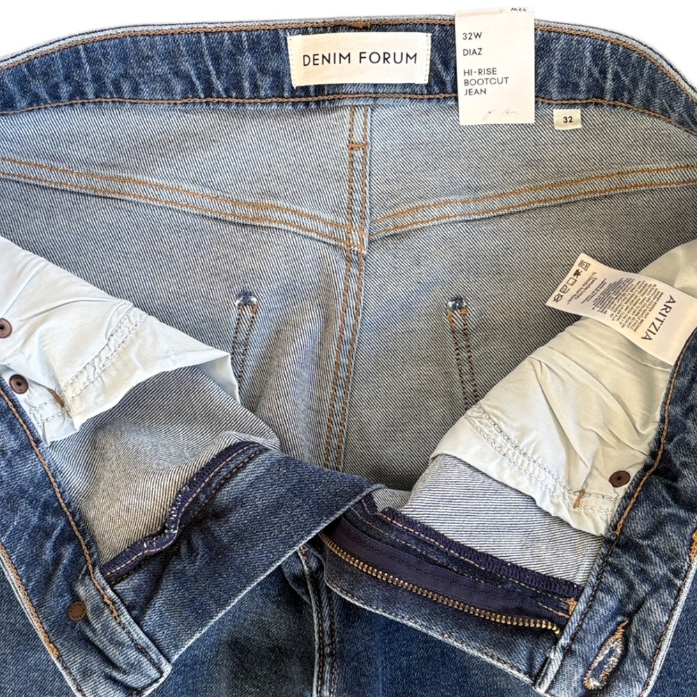 NWT Aritzia Denim Forum Diaz Jeans Size 32 - Picture 7 of 11